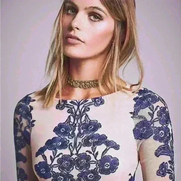 For Love & Lemons “Temecula Mini Dress” Large New Without Tags - Picture 3 of 14